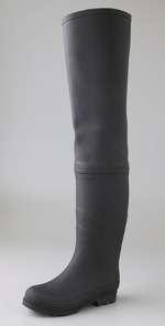 Jeffrey Campbell Wader Over the Knee Rubber Boots  SHOPBOP