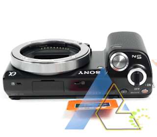 New Sony NEX 5N Black+SEL1855 E mount 18 55mm lens Kit+5Gifts+1 Year 