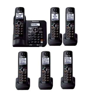   KX TG6645B + 1 KX TGA660B HANDSETS DECT 6.0 Plus Cordless Phone System