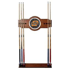   State University Wood & Mirror Wall Cue Rack: Sports & Outdoors
