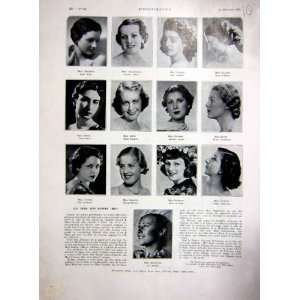  Miss Europe Beauty Pageant Holland French Print 1936