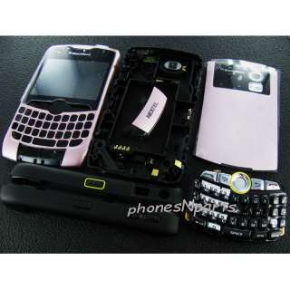   Nextel Blackberry Curve 8350i Complete Full Housing Cover Case Pink