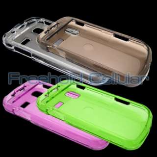 4pcs Hard Covers Skins Shells Cases+Film+Car Charger for Samsung Focus 