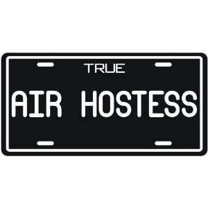 New  True Air Hostess  License Plate Occupations