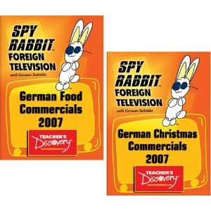  Spy Rabbit Specialty Commercials Set of 2 German DVDs 