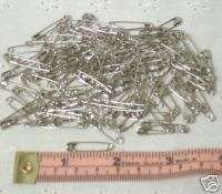 Safety Pins ~ Silver ~ 1 Gross (144 Pins)  