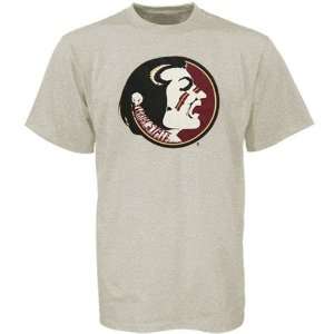 Florida State Seminoles (FSU) Stone Big Logo T shirt 