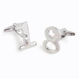   Numbers Cufflinks with Personalized Case