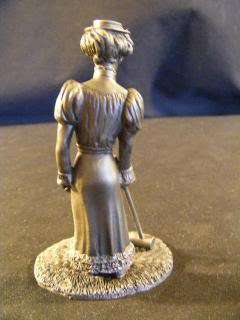 FRANKLIN MINT,THE AMERICAN PEOPLE:GIBSON GIRL SCULPTURE  