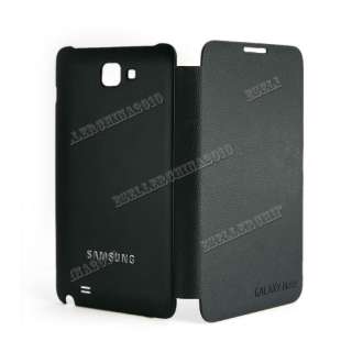 Genuine New Samsung Original Flip Leather Case Cover Galaxy Note N7000 