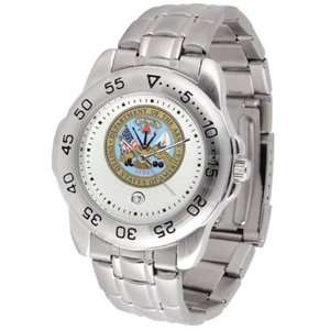    U.S. Army MILITARY Mens Sports Steel Watch: Sports & Outdoors