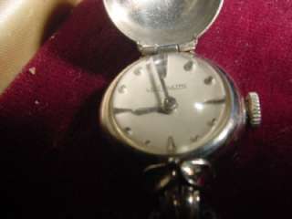 Vintage deco JAEGER Le Coultre Bubble ladies coctail watch  