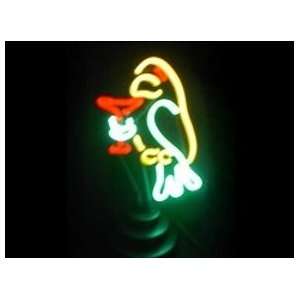  Parrot Drinking a Martini Neon Sign Baby