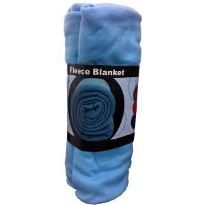  Cozy 50 X 60 Baby Blue Fleece Blanket Throw: Home 