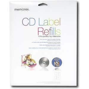 Labels (2 Transparent, 2 Glossy, 8 Assorted Colors, 22 White CD Labels 
