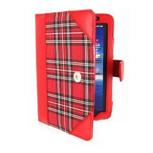     Red Checkered Design + Screen Protector: MP3 Players & Accessories