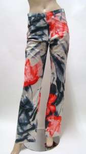 SFARZO Jeans Couture Flower Print Stretch Jean Style Pants EUR 46 US 