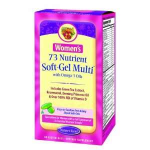  Natures Secret Womens 73 Nutrient Soft Gel Multi 60 Soft 