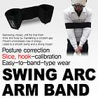 Super Band Golf Swing Training Aids Arm Band New Blue  