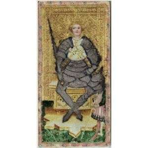 Visconti Sforza Tarot Cards KING OF SWORDS Wicca Prints  