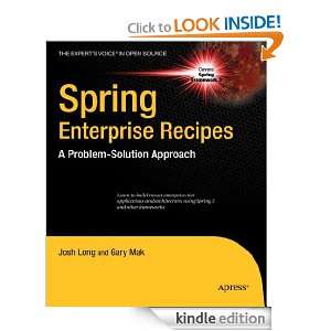 Spring Enterprise Recipes A Problem Solution Approach Gary Mak, Josh 