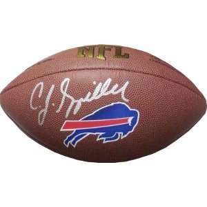  CJ Spiller signed Buffalo Bills Wilson Logo Football  PSA 