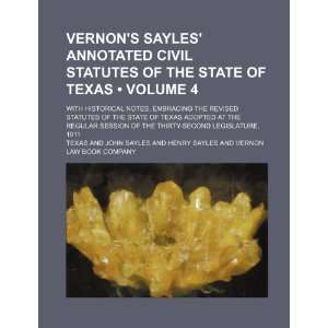  Vernons Sayles annotated civil statutes of the state of Texas 