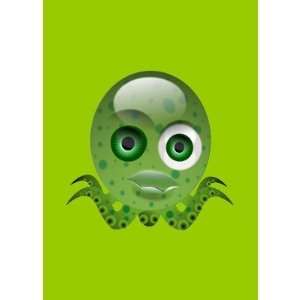  1314137299 Vector Clipart monster octopus Custom Invites 