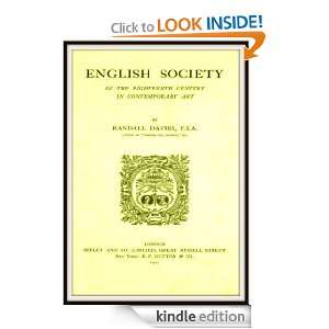 English Society of the Eighteenth Century in Contemporary Art Randall 
