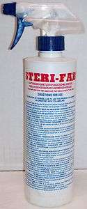 Steri  Fab Sanitizer Bed Bugs Dustmites Pest Contol Sterifab 1 16oz 
