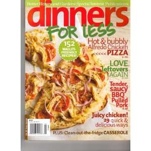 Dinner for Less Magazine (Better homes and Gardens, 2010)  
