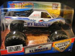 Hot Wheels Monster Jam Michigan Ice Monster   1:24 Scale NEW for 2012 