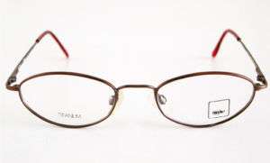 Mossimo Rodeo 31 Titanium Eyeglasses 526 Brown 48mm  