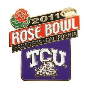   Horned Frogs (TCU) 2011 Rose Bowl Collectible Pin: Sports & Outdoors