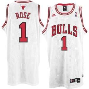  Derrick Rose #1 Chicago Bulls Swingman NBA Jersey White 
