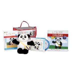   Pim French Intro Gift Set with Book and Plush Little Pim Toys & Games