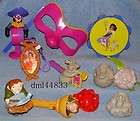 1995 McDonalds Polly Pocket Set   Lot of 4 items in dml44833 Fast Food 