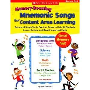   Memory Boosting Mnemonic Songs for Content Area Learning Toys & Games