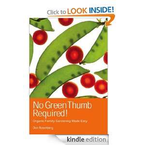 No Green Thumb Required Organic Family Gardening Made Easy [Kindle 