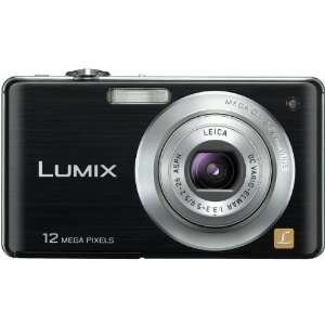   Panasonic Lumix DMC FS15 12 1MP Compact Digital Camera Black: Camera