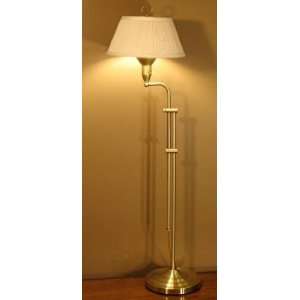  #3036 Brass Reading Floor Lamp   Light and Sight: Home 
