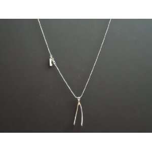  Marc Jacobs Wishbone Necklace (Silver) 