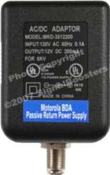 included with purchase bda s4 amplifier power supply detailed 