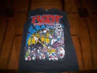 vintage RATT 1984 Patrol concert tour t shirt MEDIUM M  