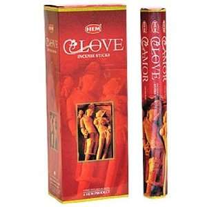  Love   Box of Six 20 Stick Tubes   HEM Incense Beauty