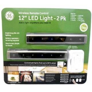  GE Wireless Remote Control 12 LED Light   2 Pack: Home 
