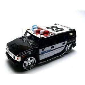  Hummer H2 Police Diecast Car 124 Toys & Games