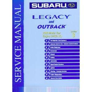  2005 Subaru Legacy and Outback Engine Fuel Systems Service 