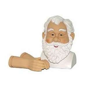  Vinyl Santa Claus Head & Hands Sets for Doll Making and Holiday 