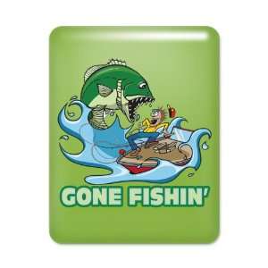  iPad Case Key Lime Gone Fishin Fisherman 